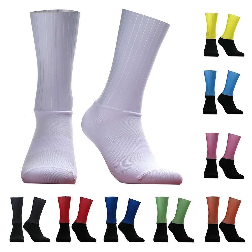 Sock Garter Men - Meias de Ciclismo Sem Costura 2026,
